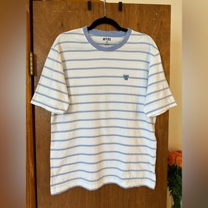 BT21 Koya Embroidered Striped T-Shirt
